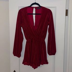 Velvet Romper